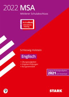 Cover STARK Original-Prüfungen und Training MSA 2022 - Englisch - Schleswig-Holstein
