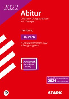 Cover STARK Abiturprüfung Hamburg 2022 - Deutsch, m. 1 Buch, m. 1 Beilage