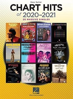 CHART HITS OF 2020-2021 GUITAR - VARIOUS