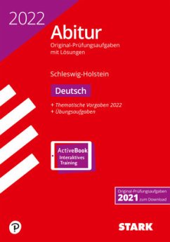 Cover STARK Abiturprüfung Schleswig-Holstein 2022 - Deutsch, m. 1 Buch, m. 1 Beilage