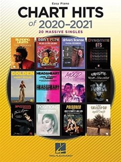 CHART HITS OF 2020-2021 EASY PIANO - VARIOUS