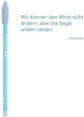Bleistift blau, Aristoteles