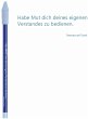 Bleistift dunkelblau, Immanuel Kant - Bild 1