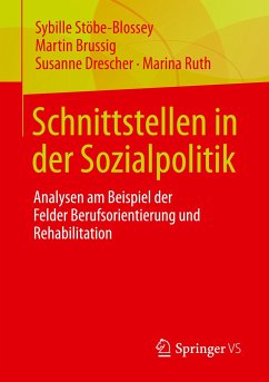 Schnittstellen in der Sozialpolitik - Stöbe-Blossey, Sybille;Brussig, Martin;Drescher, Susanne