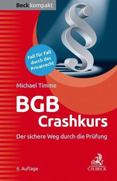 BGB Crashkurs - Timme, Michael