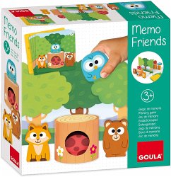 Goula 53171 - Memo Friends, Memospiele, Konzentrationsspiel