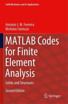 MATLAB Codes for Finite Element Analysis - Ferreira, Antonio J. M.;Fantuzzi, Nicholas