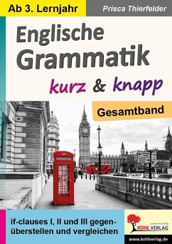 Englische Grammatik kurz & knapp / Gesamtband - Thierfelder, Prisca