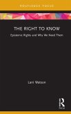 The Right to Know (eBook, ePUB)
