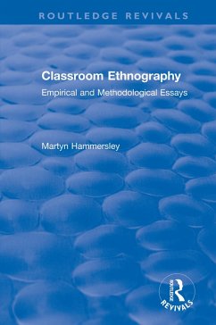 Cover Classroom Ethnography (eBook, ePUB)