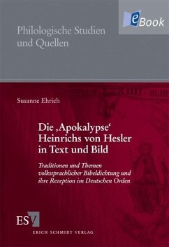 Cover Die 'Apokalypse' Heinrichs von Hesler in Text und Bild (eBook, PDF)