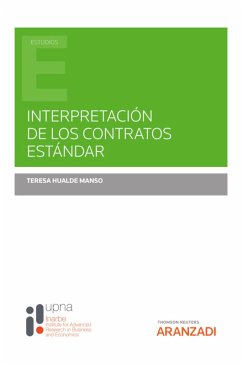 Interpretación de los contratos estándar (eBook, ePUB) - Hualde Manso, Teresa