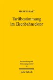 Tarifbestimmung im Eisenbahnsektor (eBook, PDF)