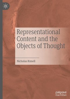 Representational Content and the Objects of Thought - Rimell, Nicholas