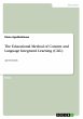 The Educational Method of Content and... - Bild 1