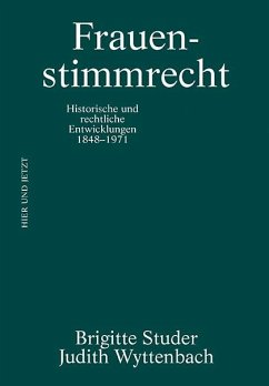 Frauenstimmrecht - Studer, Brigitte;Wyttenbach, Judith
