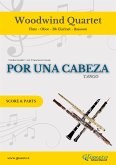 Woodwind Quartet &quote;Por Una Cabeza&quote; score & parts (fixed-layout eBook, ePUB)