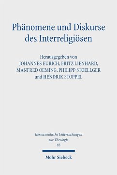 Phänomene und Diskurse des Interreligiösen (eBook, PDF)