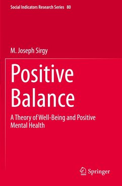 Positive Balance - Sirgy, M. Joseph