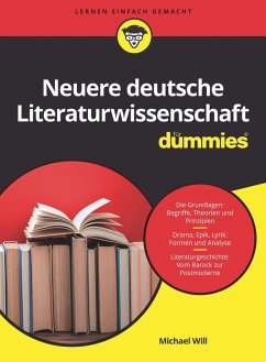 Neuere Deutsche Literaturwissenschaft für Dummies (eBook, ePUB) - Will, Michael