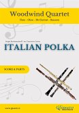 Woodwind Quartet &quote;Italian Polka&quote; score & parts (fixed-layout eBook, ePUB)