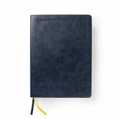 CSB E3 Discipleship Bible, Navy Leathertouch, Indexed - Fellowship of Christian Athletes; Csb Bibles By Holman