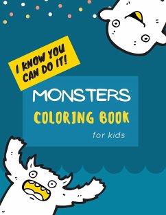 Monsters Coloring Book von Ananda Store - englisches Buch - bücher.de