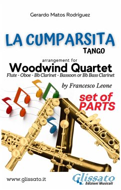 La Cumparsita - Woodwind Quartet (parts) (fixed-layout eBook, ePUB) - Matos Rodríguez, Gerardo; cura di Francesco Leone, a