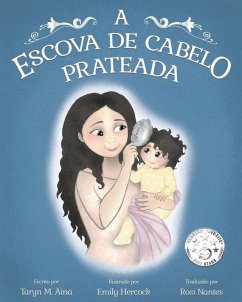 Cover A escova de cabelo prateada