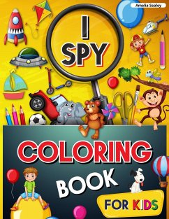 I Spy Coloring Book for Kids - Sealey, Amelia