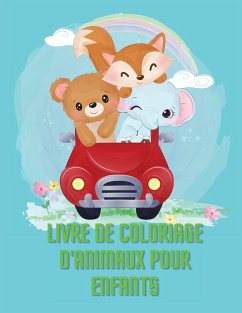 LIVRE DE COLORIAGE D'ANIMAUX POUR ENFANTS - Deeasy B.