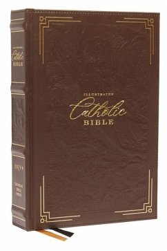 Nrsvce, Illustrated Catholic Bible, Leather Over Board, Comfort Print - Catholic Bible Press