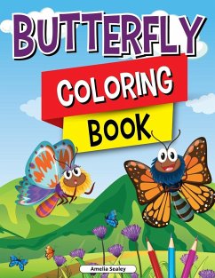 Charming Butterflies Coloring Book for Kids - Sealey, Amelia