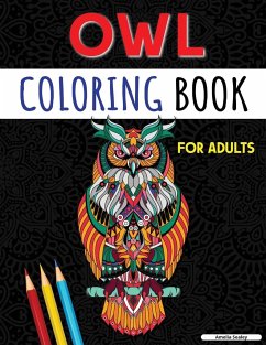 An Adult Coloring Book with Cute Owls - Sealey, Amelia