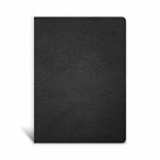 KJV Single-Column Wide-Margin Bible, Holman Handcrafted Collection, Black Premium Goatskin