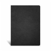 KJV Single-Column Wide-Margin Bible, Holman Handcrafted Collection, Black Premium Goatskin