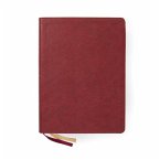 CSB Holy Land Illustrated Bible, Burgundy Leathertouch, Indexed