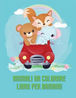 Animali da colorare libro per bambini - Deeasy B.