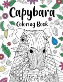Capybara Adult Coloring Book Capybara Adult Coloring Book