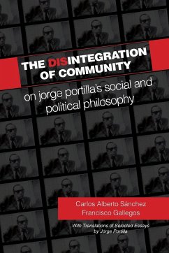 The Disintegration of Community - Sánchez, Carlos Alberto; Gallegos, Francisco