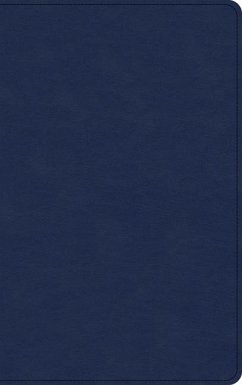 KJV Single-Column Personal Size Bible, Navy Leathertouch - Holman Bible Publishers