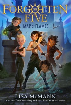 Cover Map of Flames (The Forgotten Five, Book 1) (eBook, ePUB)