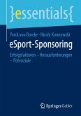 eSport-Sponsoring (eBook, PDF)