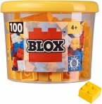 Simba 104114110 - Blox, 100 gelbe Bausteine