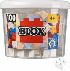 Simba 104114113 - Blox, 100 weiße Bausteine
