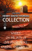 Henry David Thoreau Collection. Illustrated (eBook, ePUB)