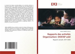 Rapports des activités Organisation: DIOFAP asbl - NABINTU Dorcas, Hélène