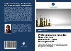 Professionalisierung des Bereichs des gemeinnützigen Managements - Killian, Eshe