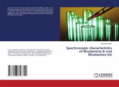 Spectroscopic characteristics of Rhodamine B and Rhodamine 6G