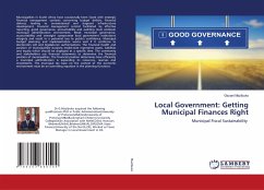 Local Government: Getting Municipal Finances Right - Mazibuko, Gezani